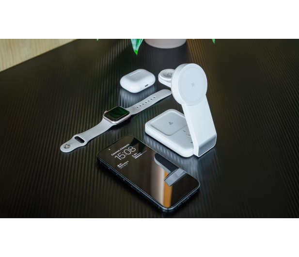 x-kom Alu MagCharger 3in1 White XA003 - 1156831 - zdjęcie 6